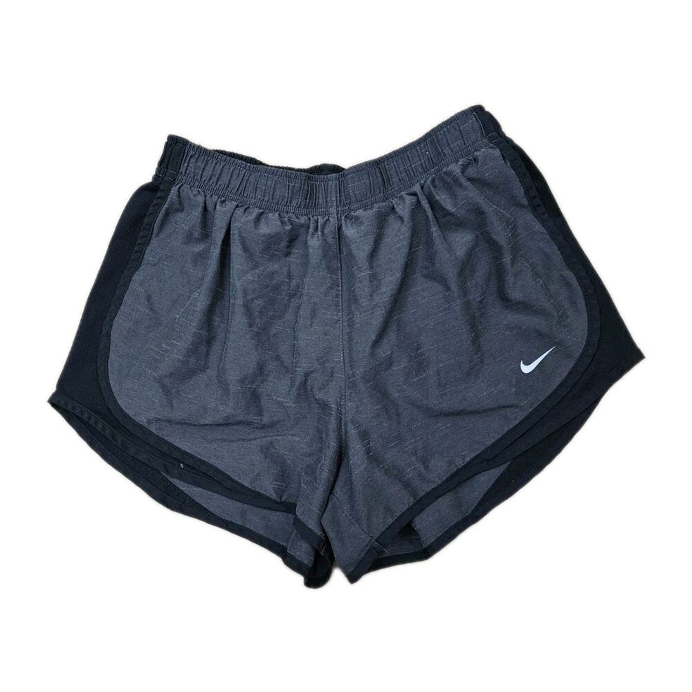 Nike Tempo Running Shorts Womens Medium Black Dri-FIT Lined Gym 831558